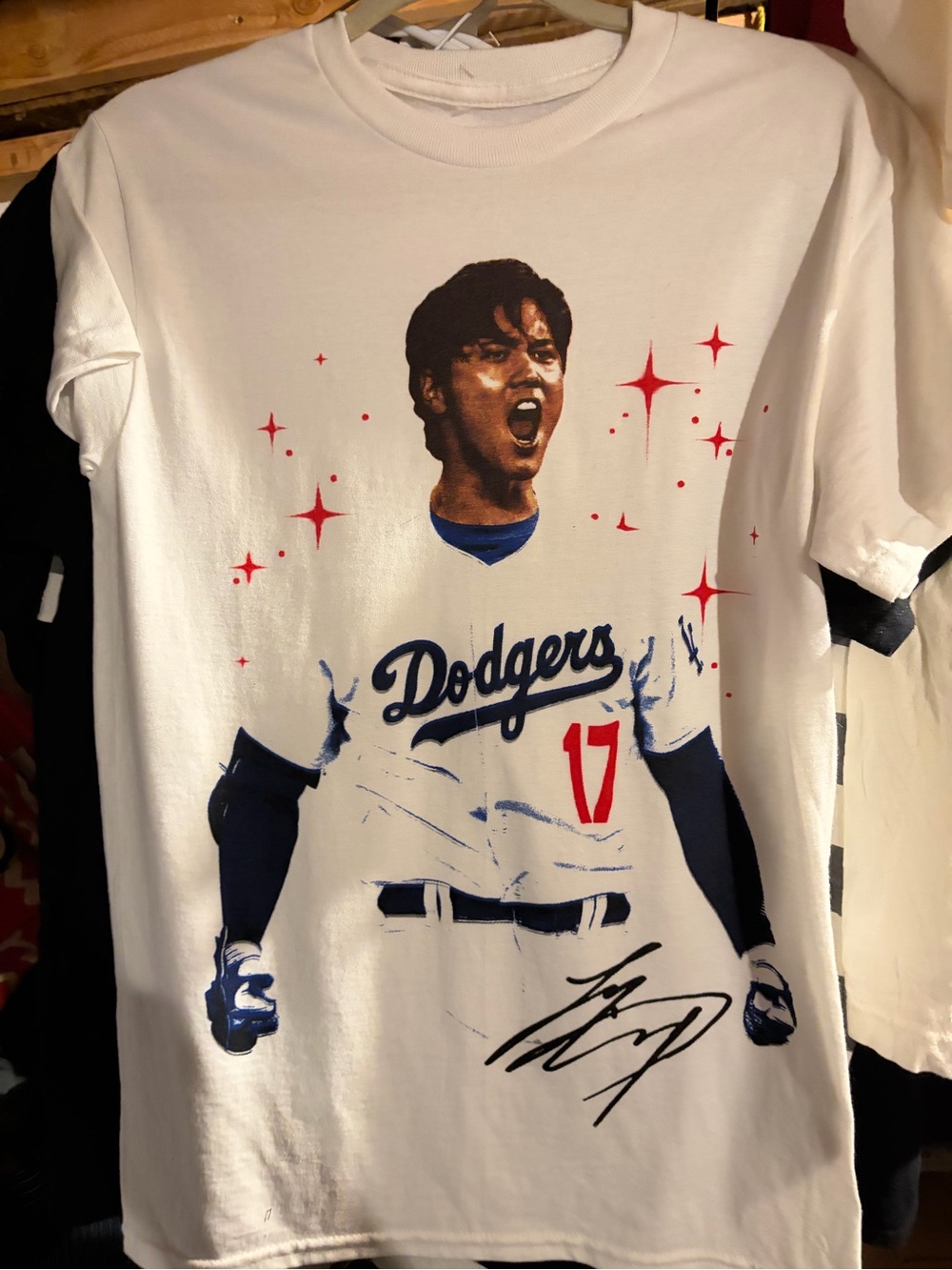 Headgear classic Los Angeles dodgers Shohei Ohtani mlb baseball shirt sz small